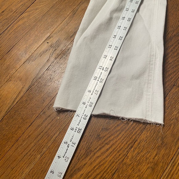 rag & bone Nina High Rise Ankle Flare Jeans Size 26 Summer White - Picture 8 of 10
